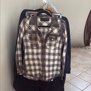 Jaded by Knight Plaid Button Up
